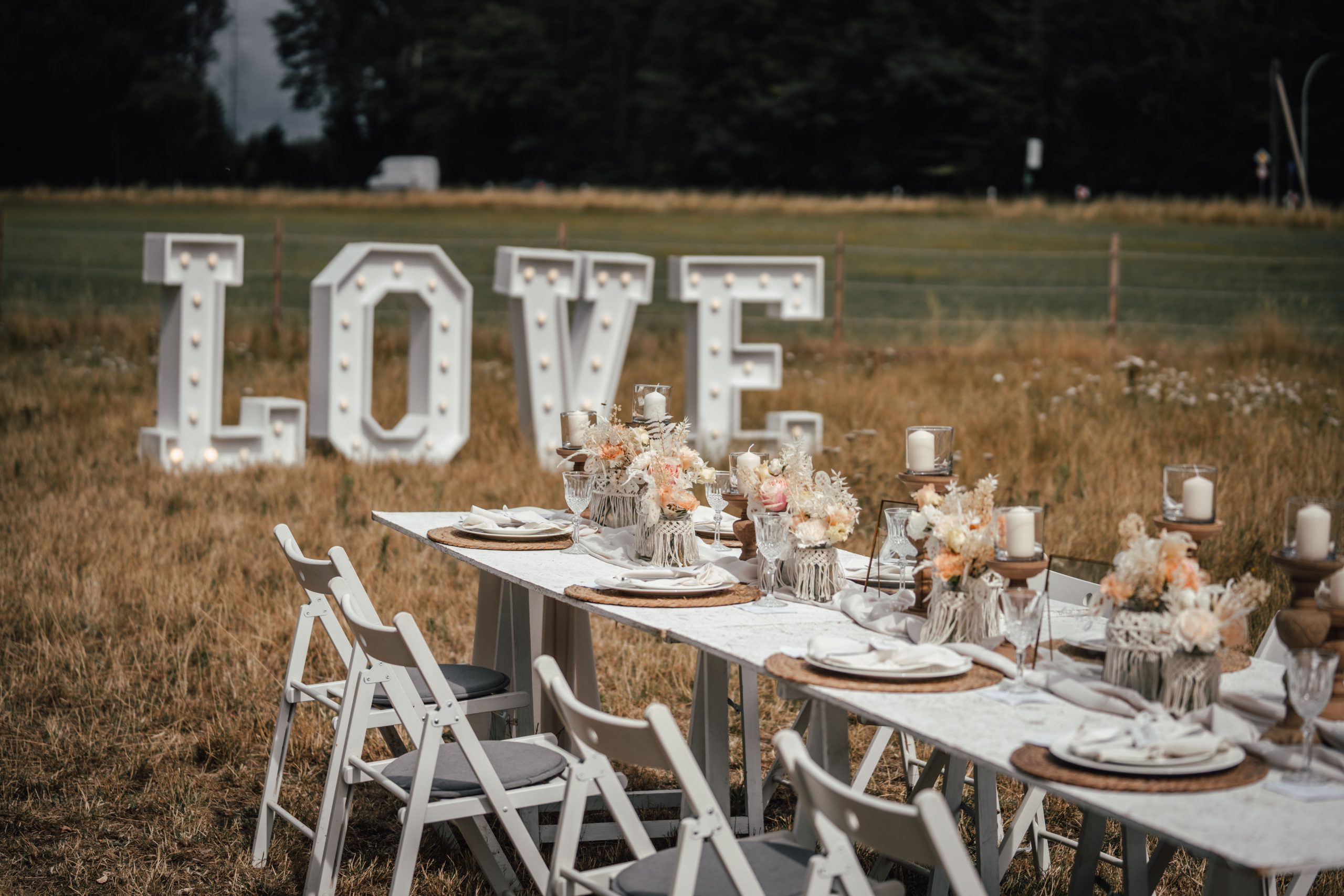 Leuchtbuchstaben von Glaesker